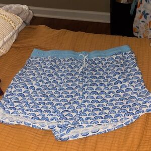 Little sleepies bamboo rainbow sleep shorts adult xxl